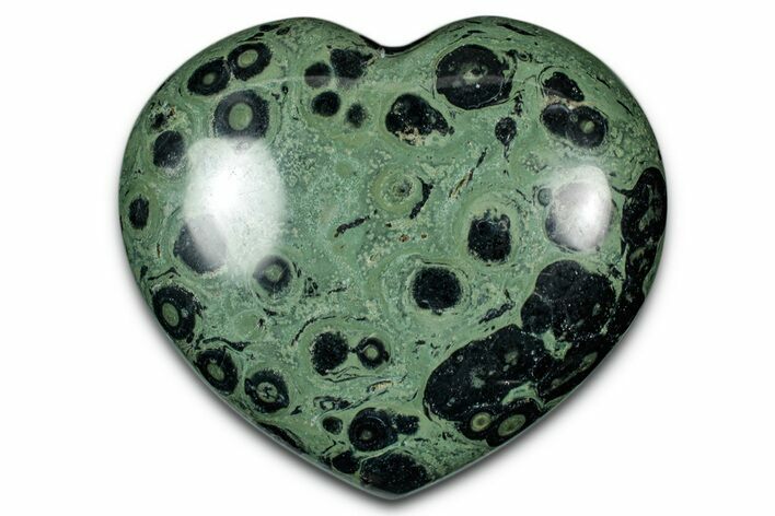 Polished Kambaba Jasper Heart - Madagascar #341731